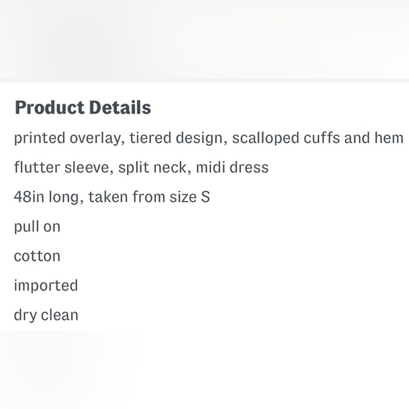 Sail to Sable cotton dress - Picture 3 of 3